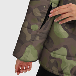 Куртка зимняя женская Камуфляж Multicam, цвет: 3D-черный — фото 2