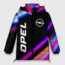 Куртка зимняя женская Opel speed lights, цвет: 3D-черный
