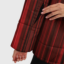 Куртка зимняя женская Citroёn - абстракция, цвет: 3D-красный — фото 2