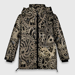 Куртка зимняя женская Шестереночный механизм, цвет: 3D-светло-серый