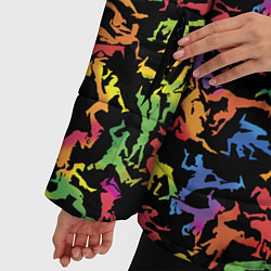 Куртка зимняя женская Capoeira color mens, цвет: 3D-черный — фото 2