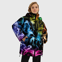 Куртка зимняя женская Эйфория в дыму, цвет: 3D-светло-серый — фото 2