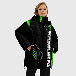 Куртка зимняя женская Samurai - Зеленые технологии, цвет: 3D-светло-серый — фото 2