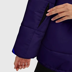 Куртка зимняя женская Фк Atletico абстракция, цвет: 3D-черный — фото 2