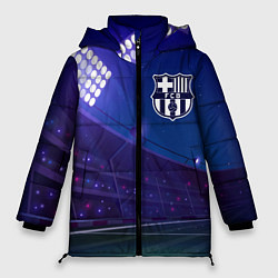 Куртка зимняя женская Barcelona ночное поле, цвет: 3D-черный