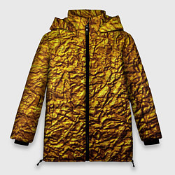 Куртка зимняя женская Золотая фольга, цвет: 3D-светло-серый