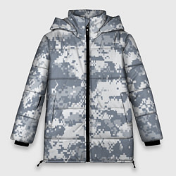 Куртка зимняя женская UCP камуфляж США, цвет: 3D-черный