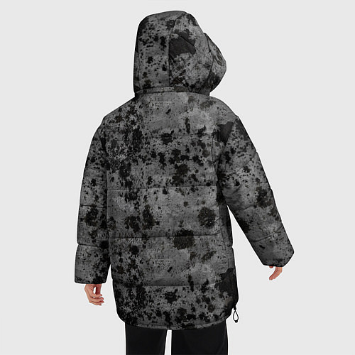 Женская зимняя куртка Камуфляж Metro / 3D-Светло-серый – фото 4
