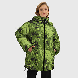 Куртка зимняя женская Камуфляж M-84, цвет: 3D-светло-серый — фото 2