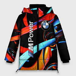 Куртка зимняя женская BMW M Power - Germany, цвет: 3D-светло-серый