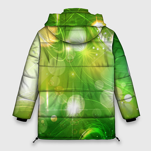 Женская зимняя куртка Свет в отражении / 3D-Светло-серый – фото 2