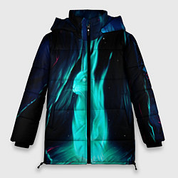 Куртка зимняя женская Водяной Кроль, цвет: 3D-черный