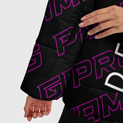 Куртка зимняя женская Destiny pro gaming: по-вертикали, цвет: 3D-черный — фото 2