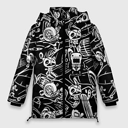 Куртка зимняя женская JDM Pattern, цвет: 3D-черный