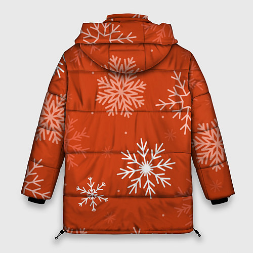 Женская зимняя куртка Orange snow / 3D-Светло-серый – фото 2