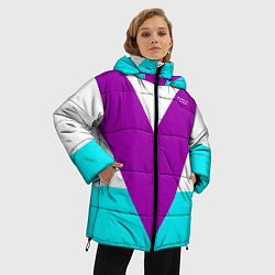 Куртка зимняя женская В ретро стиле FIRM, цвет: 3D-светло-серый — фото 2
