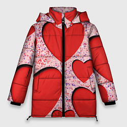 Куртка зимняя женская Для любимых, цвет: 3D-черный