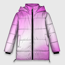 Куртка зимняя женская Градиент розовый, цвет: 3D-светло-серый