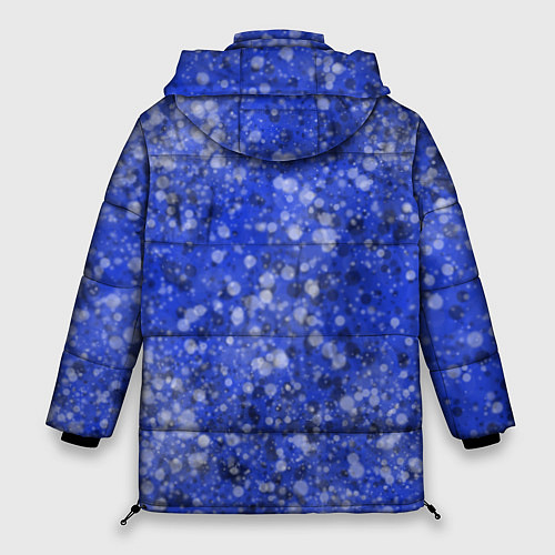 Женская зимняя куртка Снег в ночи / 3D-Светло-серый – фото 2