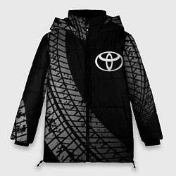 Женская зимняя куртка Toyota tire tracks