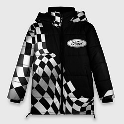 Женская зимняя куртка Ford racing flag