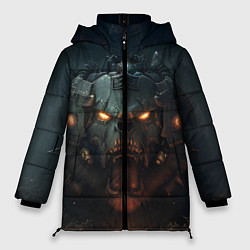 Куртка зимняя женская Space marine machine, цвет: 3D-красный
