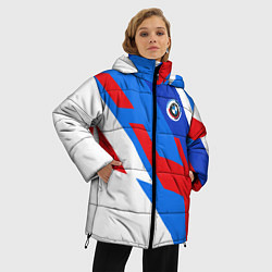 Куртка зимняя женская Bmw - perfomance colors, цвет: 3D-черный — фото 2