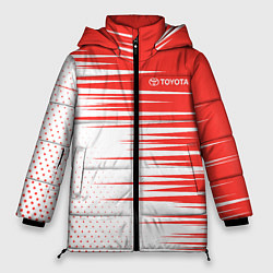 Куртка зимняя женская Toyota sign, цвет: 3D-светло-серый