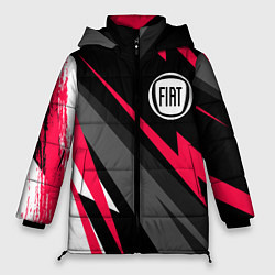Куртка зимняя женская Fiat fast lines, цвет: 3D-черный