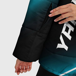 Куртка зимняя женская Yamaha неоновые лампы, цвет: 3D-черный — фото 2