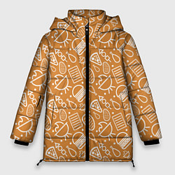 Куртка зимняя женская Вкусный пикник, цвет: 3D-светло-серый