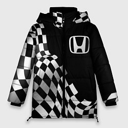 Женская зимняя куртка Honda racing flag