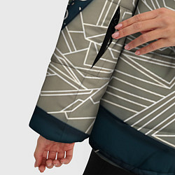 Куртка зимняя женская Стеклянка, цвет: 3D-черный — фото 2
