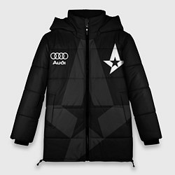 Куртка зимняя женская Форма Astralis black, цвет: 3D-светло-серый