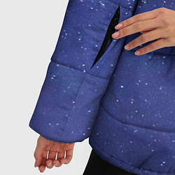 Куртка зимняя женская Космическая ностальгия, цвет: 3D-светло-серый — фото 2