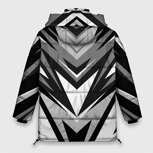 Женская зимняя куртка Спортивная униформа - фитнес / 3D-Светло-серый – фото 2