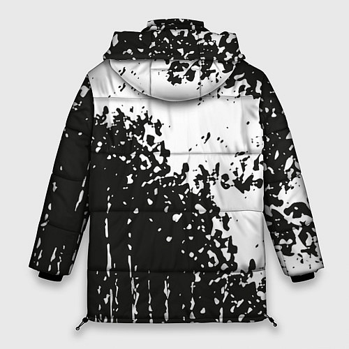 Женская зимняя куртка Лапа медведя / 3D-Светло-серый – фото 2