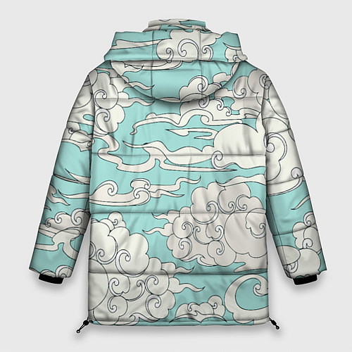 Женская зимняя куртка Fly clouds / 3D-Светло-серый – фото 2