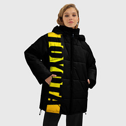 Куртка зимняя женская Toyota gold, цвет: 3D-черный — фото 2