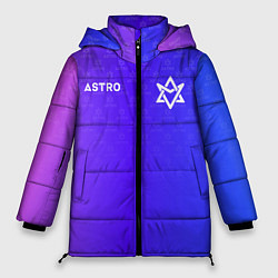 Куртка зимняя женская Astro pattern, цвет: 3D-черный