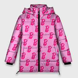 Куртка зимняя женская Барби Фильм Текстура, цвет: 3D-светло-серый