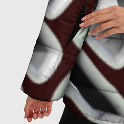 Куртка зимняя женская Объемная сеть, цвет: 3D-черный — фото 2