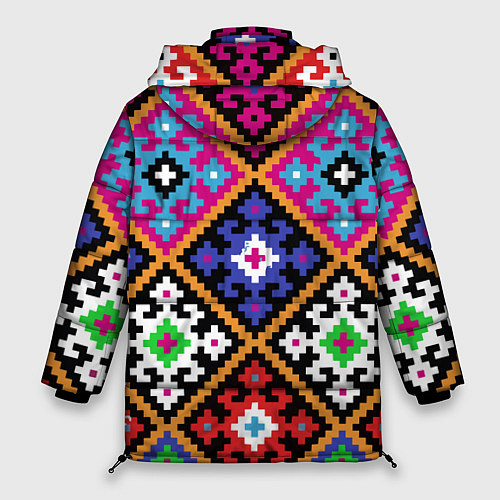 Женская зимняя куртка Колорит / 3D-Светло-серый – фото 2