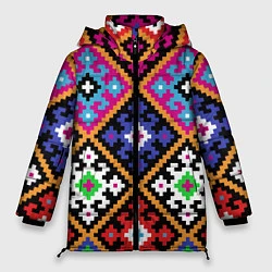 Куртка зимняя женская Колорит, цвет: 3D-красный