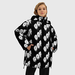 Куртка зимняя женская Off выключение, цвет: 3D-светло-серый — фото 2