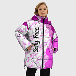 Куртка зимняя женская Sally Face pro gaming: по-вертикали, цвет: 3D-черный — фото 2