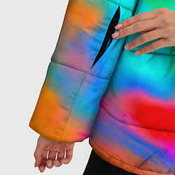 Куртка зимняя женская Alan walker toxic music, цвет: 3D-черный — фото 2