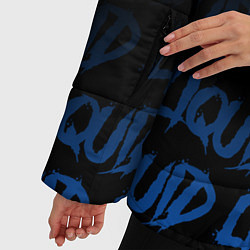 Куртка зимняя женская Team Liquid style, цвет: 3D-черный — фото 2