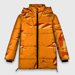 Женская зимняя куртка Оранжевый мотив