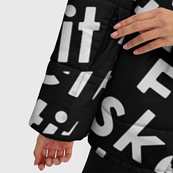 Куртка зимняя женская Esskeetit rap, цвет: 3D-светло-серый — фото 2